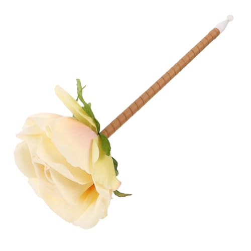 Veemoon Simulierter Blumenstraußstift ausgefallener Stift Muttertag erste kugelschreiber Dekorativer Stift Künstlicher Blumenstift Blumenstifte fürs Büro Stiftblume Seidentuch Gelb Veemoon Simulierter Blumenstraußstift ausgefallener Stift Muttertag erste kugelschreiber Dekorativer Stift Künstlicher Blumenstift Blumenstifte fürs Büro Stiftblume Seidentuch Gelb von Veemoon