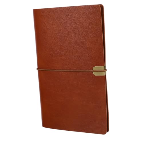 Veemoon Soft Cover PU Leder Notizbuch mit Strap Tragbares Notizbuch für Tägliches Schreiben Business und Reisen für Bürogebrauch von Veemoon