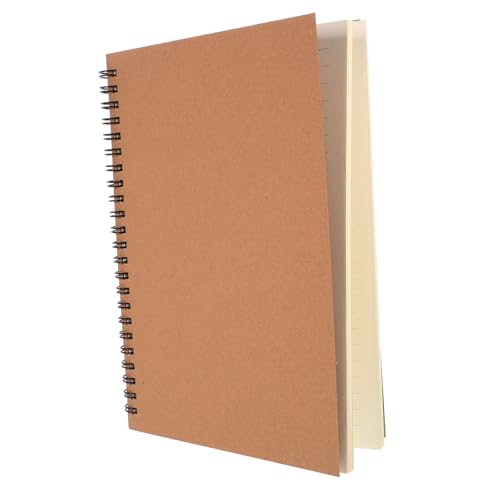 Veemoon Spiral Notizbuch mit Kraftpapier Cover Notizbuch für Studium und Büro Glatte Schreiblinien für Memo und Skizzen für Tagebuch und Planung Veemoon Spiral Notizbuch mit Kraftpapier Cover Notizbuch für Studium und Büro Glatte Schreiblinien für Memo und Skizzen für Tagebuch und Planung von Veemoon