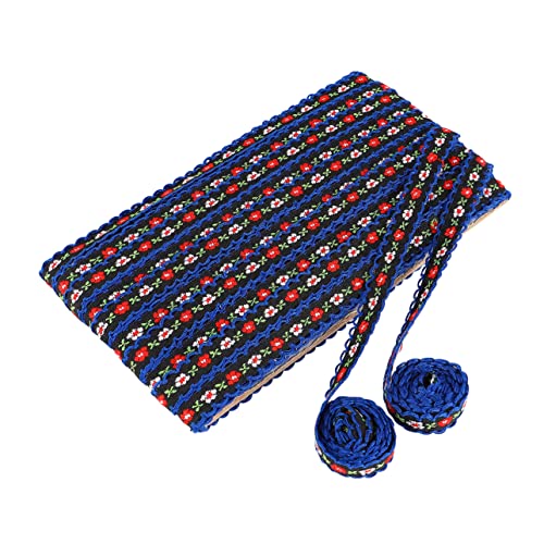 Veemoon Spitzenband Stickerei Spitzenbesatz Nähen Stoff Schnürsenkel Spitzenbänder zum Basteln Blumenband Gold Traditionelle Kleidung Kostümzubehör Kleiderstickerei Spitze DIY-Spitze Blue Veemoon Spitzenband Stickerei Spitzenbesatz Nähen Stoff Schnürsenkel Spitzenbänder zum Basteln Blumenband Gold Traditionelle Kleidung Kostümzubehör Kleiderstickerei Spitze DIY-Spitze Blue von Veemoon