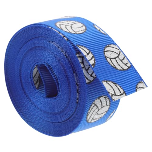 Veemoon Sportliches Volleyball Ripsband Breit Multifunktionales Dekorationsband für Haarschleifen Geschenkverpackung und DIY Bastelprojekte Langlebiges Schleifenband Veemoon Sportliches Volleyball Ripsband Breit Multifunktionales Dekorationsband für Haarschleifen Geschenkverpackung und DIY Bastelprojekte Langlebiges Schleifenband von Veemoon