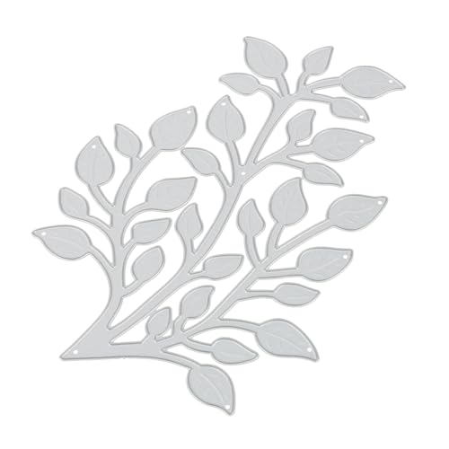 Veemoon Stanzform Blattmuster aus Kohlenstoffstahl DIY Prägeschablone für Scrapbooking und Fotoalbum Sichere Metallstanze ohne Grate Geeignet für Erwachsene Kreative Bastelideen Veemoon Stanzform Blattmuster aus Kohlenstoffstahl DIY Prägeschablone für Scrapbooking und Fotoalbum Sichere Metallstanze ohne Grate Geeignet für Erwachsene Kreative Bastelideen von Veemoon