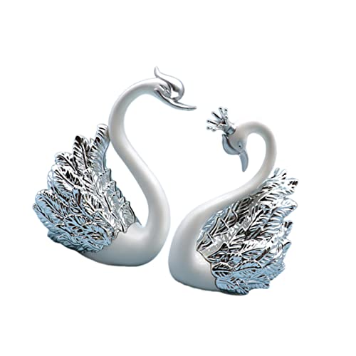 Veemoon Statuetten Schwäne 2 Stücke Dekorationen Krone Silber Kuchen Skulptur Home Status Ornamente Gänse Party Beschreibende Hochzeitsfeier/Figuren Dekoration Skulptur Tierfigur Schwanenfigur Veemoon Statuetten Schwäne 2 Stücke Dekorationen Krone Silber Kuchen Skulptur Home Status Ornamente Gänse Party Beschreibende Hochzeitsfeier/Figuren Dekoration Skulptur Tierfigur Schwanenfigur von Veemoon