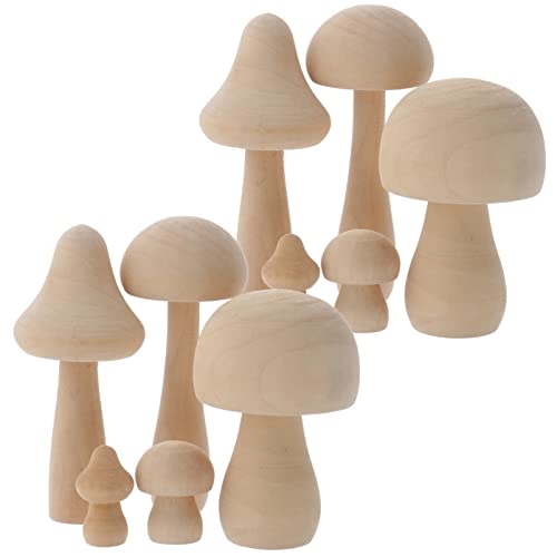 Veemoon Stopfpilz Loose Parts 10 Unbemalt Mini- Einfarbig Graffiti-Modellierungen Kopfbemalung Pilze -Dekore Steckfiguren Schmückt Figuren Späne für Pilze Basteln Holzpilze Bemalen Veemoon Stopfpilz Loose Parts 10 Unbemalt Mini- Einfarbig Graffiti-Modellierungen Kopfbemalung Pilze -Dekore Steckfiguren Schmückt Figuren Späne für Pilze Basteln Holzpilze Bemalen von Veemoon