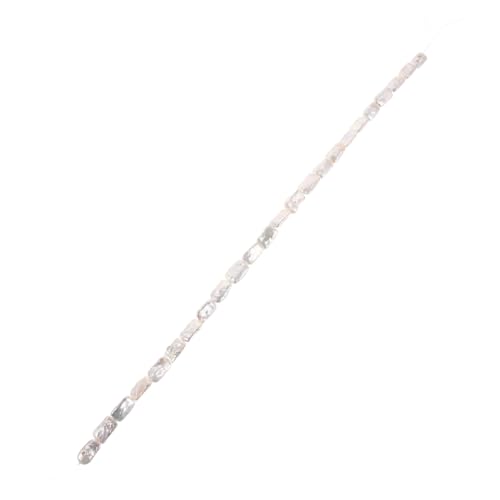 Veemoon Strang Süßwasser-barockperlen Unregelmäßige Natürliche Zuchtperlen für Schmuckherstellung Lose Perlen für DIY Halsketten Armbänder Ohrringe Vintage Bastelperlen Veemoon Strang Süßwasser-barockperlen Unregelmäßige Natürliche Zuchtperlen für Schmuckherstellung Lose Perlen für DIY Halsketten Armbänder Ohrringe Vintage Bastelperlen von Veemoon