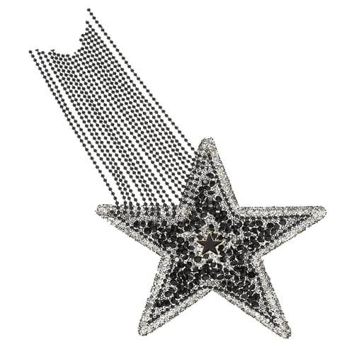 Veemoon Strass Applikation Aufbügelbar Sternförmiger Glitzer Patch mit Perlen DIY für Kleidung Hüte Personalisierte Anfertigung Leicht Kompakt Zubehör Veemoon Strass Applikation Aufbügelbar Sternförmiger Glitzer Patch mit Perlen DIY für Kleidung Hüte Personalisierte Anfertigung Leicht Kompakt Zubehör von Veemoon