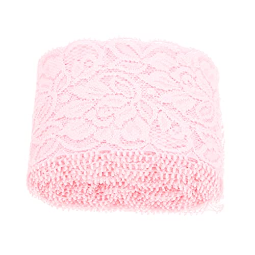 Veemoon Stretch-Spitze Spitze überbacken DIY Spitze Bastelspitze Spitze zum Basteln Bandspitze Dekorativ nylongarn Spitzen-Accessoire Spitzenbesatz Kleidungsstück Zubehör Spandex-Garn Rosa Veemoon Stretch-Spitze Spitze überbacken DIY Spitze Bastelspitze Spitze zum Basteln Bandspitze Dekorativ nylongarn Spitzen-Accessoire Spitzenbesatz Kleidungsstück Zubehör Spandex-Garn Rosa von Veemoon