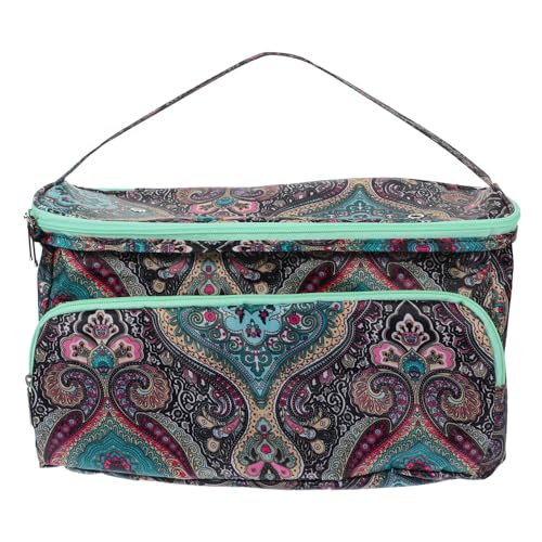 Veemoon Strickwerkzeug Aufbewahrungstasche Tragbare Organizer Tasche für Häkelnadeln Strapazierfähigem Oxford zum Schutz Organisation Ihrer Strickutensilien von Veemoon