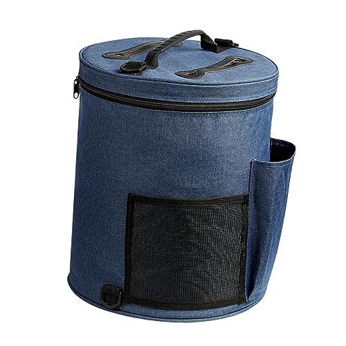 Veemoon Strickwerkzeug Tragetasche Oxford Große Garnlagerungstasche für Strick und Häkelprojekte mit Schultergurt und Tragegriff für Unterwegs Veemoon Strickwerkzeug Tragetasche Oxford Große Garnlagerungstasche für Strick und Häkelprojekte mit Schultergurt und Tragegriff für Unterwegs von Veemoon