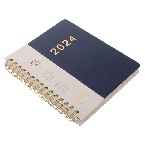 Veemoon Tage Jahresplaner Spiralnotizbuch Marineblau Monate Bürobedarf Akademischer Terminplaner Notizblock für Studenten Lehrer und Berufstätige Veemoon Tage Jahresplaner Spiralnotizbuch Marineblau Monate Bürobedarf Akademischer Terminplaner Notizblock für Studenten Lehrer und Berufstätige von Veemoon