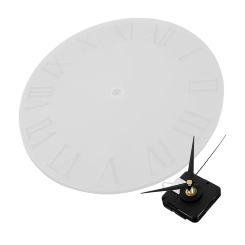 Veemoon -Taktform Gießharzform Silikon Silikonform für Harzguss Uhr-Harz-Form Uhrenformen für Harzguss Neuheit-Uhrenform Silikonform Harz Uhrenform-Set Kunststoff von Veemoon
