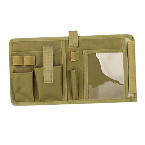 Veemoon Taktischer Kartenhalter Wasserdichte Kartenmappe für Outdoor Aktivitäten Multifunktionaler Organizer für Notizen und Karten für Jagd und Feldforschung von Veemoon