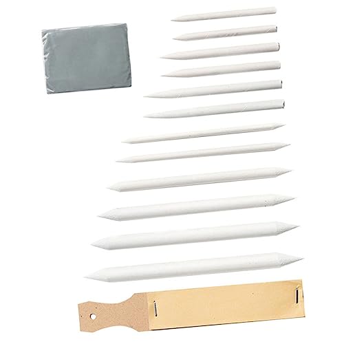 Veemoon Teiliges Profi Blending Stumps Set Umweltfreundliche Papierwischer Vielseitige Zeichen und Malwerkzeuge für Künstler Anfänger Jugendliche für Präzises Schattieren und Verblenden von Veemoon