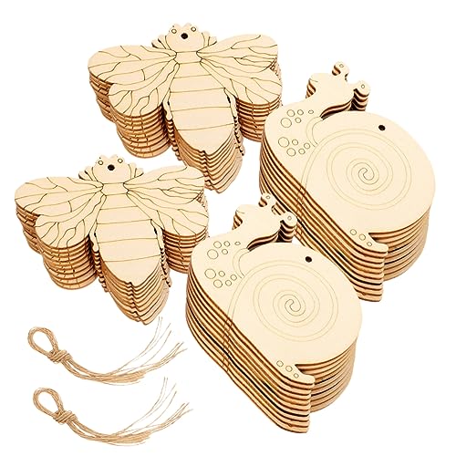 Veemoon Teiliges Unbehandelte Holzscheiben mit Einzigartigen Insektenformen Naturbelassen Glatte Kanten Juteband für DIY Bastelprojekte und Kreative Veemoon Teiliges Unbehandelte Holzscheiben mit Einzigartigen Insektenformen Naturbelassen Glatte Kanten Juteband für DIY Bastelprojekte und Kreative von Veemoon