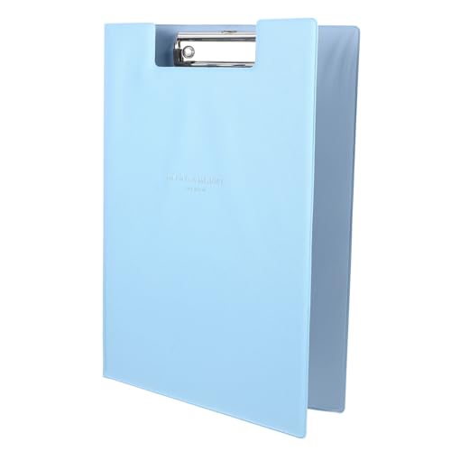 Veemoon Trägerplatte für Schreibtafel medizinischer Aktenclip faltbare Klemmbretter im A4-Format Schulklemmbrett A4 Zwischenablage für Dokumente Office-Datei-Clip Metall Schwarz von Veemoon