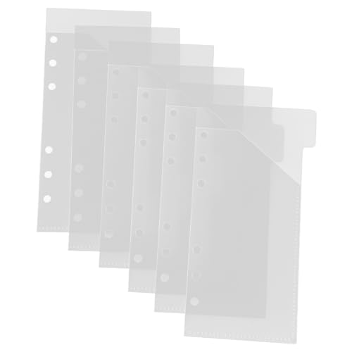Veemoon Transparente Binder Taschen Kunststoff Fächer für Organisation von Bargeld und Belegen Langlebige Lose Umschläge für Bürobedarf und Budgetplanung Veemoon Transparente Binder Taschen Kunststoff Fächer für Organisation von Bargeld und Belegen Langlebige Lose Umschläge für Bürobedarf und Budgetplanung von Veemoon