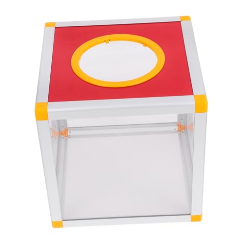 Veemoon Transparente Spendenbox für Vorschläge Abstimmungen und Spenden Robuste und Auffällige Rote Box für Veranstaltungen und Fundraising Veemoon Transparente Spendenbox für Vorschläge Abstimmungen und Spenden Robuste und Auffällige Rote Box für Veranstaltungen und Fundraising von Veemoon