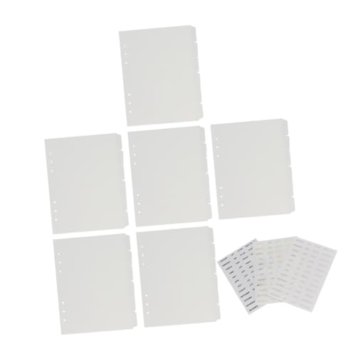 Veemoon Trennblätter Set mit Monatsstickern Seitige Transparente Trennblätter für Ringbuch Organizer Notizbuch Planer und Journal Veemoon Trennblätter Set mit Monatsstickern Seitige Transparente Trennblätter für Ringbuch Organizer Notizbuch Planer und Journal von Veemoon