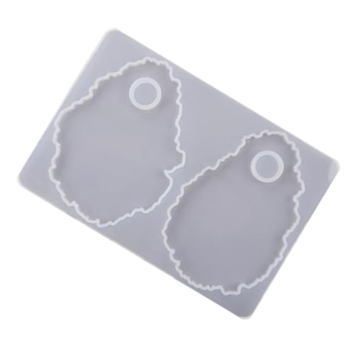 Veemoon Unregelmäßige Silikonform für DIY Kristall epoxidharz Make up tablett Flexible Transparente Gussform für Praktische Heimdekoration für Geschenk und Kreative Kosmetik organizer von Veemoon