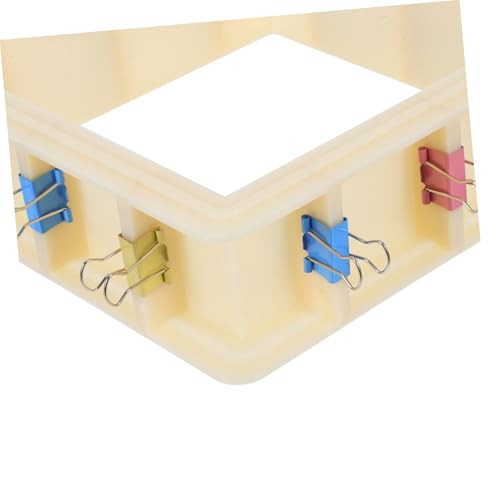Veemoon Verstellbarer Kunststoffrahmen für Silikon Mold Housing Auslaufsicheres Resin Formwerkzeug für Diy Harz Kerzen und Seifenherstellung Vielseitig Anpassbar für Kreative Veemoon Verstellbarer Kunststoffrahmen für Silikon Mold Housing Auslaufsicheres Resin Formwerkzeug für Diy Harz Kerzen und Seifenherstellung Vielseitig Anpassbar für Kreative von Veemoon