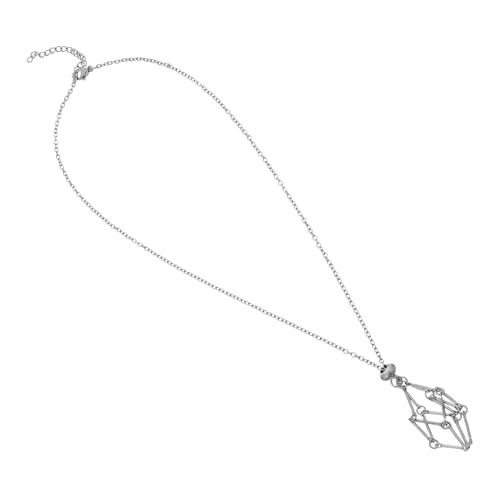 Veemoon Verstellbarer Netzanhänger für Diy Schmuck mit Natürlicher Unregelmäßigen Kristallen und Funktional von Veemoon