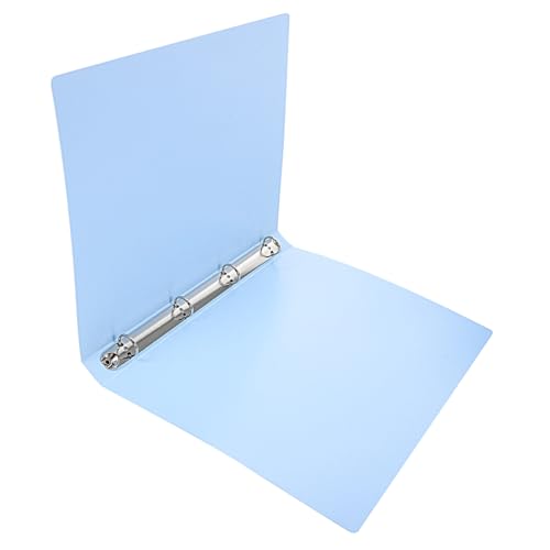 Veemoon Vier-loch-ordner Dokument Organizer Ordner Organizer Zur Aufbewahrung Von Bürodokumenten Erweiterbar Briefordner Papierkram-ordner Büroorganisator Tasche Dateiordner Blue Metall von Veemoon
