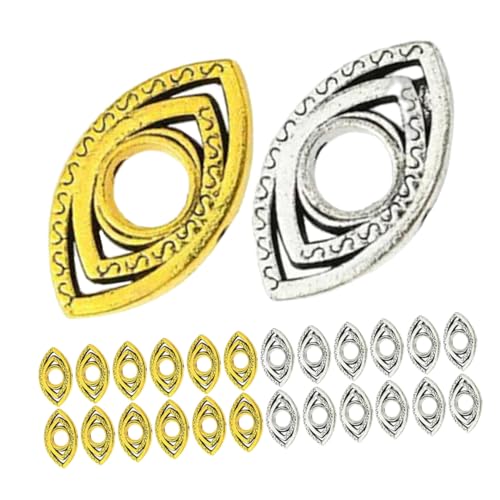 Veemoon Vintage Eye Charms Metallperlen im Augen Design für Diy Schmuckherstellung Armbänder und Ohrringe Langlebig und Farbenfroh für Kreative Projekte Veemoon Vintage Eye Charms Metallperlen im Augen Design für Diy Schmuckherstellung Armbänder und Ohrringe Langlebig und Farbenfroh für Kreative Projekte von Veemoon