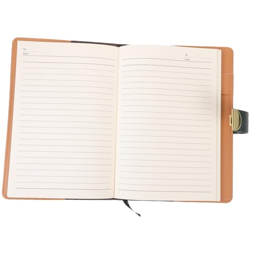 Veemoon Vintage Notizbuch mit Passwortschutz Robustes Journal für Büro Schule und Reisen Stilvolles Tagebuch mit Schloss für Persönliche Notizen und Inspiration Grüner Einband Langlebig von Veemoon