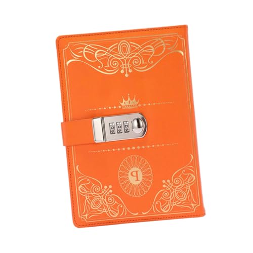 Veemoon Vintage Style Tagebuch mit Zahlenschloss Softcover Reisejournal Notizbuch für Erwachsene Praktisches Format zum Schreiben Skizzieren und Erinnerungen Bewahren Geschenkidee Orange Veemoon Vintage Style Tagebuch mit Zahlenschloss Softcover Reisejournal Notizbuch für Erwachsene Praktisches Format zum Schreiben Skizzieren und Erinnerungen Bewahren Geschenkidee Orange von Veemoon