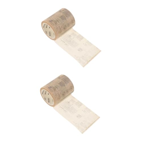Veemoon Vintage Washi Tape 50mm – Dekoratives Breites Klebeband Für DIY Scrapbooking Und Kunsthandwerk – Ideal Für Kreative Projekte Und Persönliche Gestaltung von Veemoon