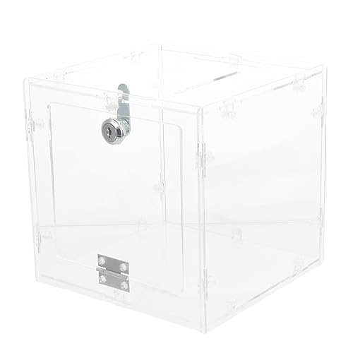 Veemoon Wahlurne Wahlurne Durchsichtig Für Hochzeit Vorschlag Sammlung Kleiner Blindenschlüssel Party Quadratischer Behälter Tombola Ticketbehälter Acryl Veemoon Wahlurne Wahlurne Durchsichtig Für Hochzeit Vorschlag Sammlung Kleiner Blindenschlüssel Party Quadratischer Behälter Tombola Ticketbehälter Acryl von Veemoon