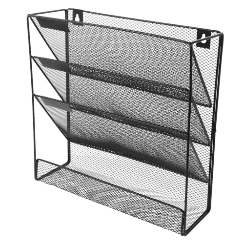 Veemoon Wandhängender Dokumentenhalter aus Stabilem Eisen Aktenorganizer Platzsparende Wandablage für Büro Zeitschriften Dateien und Bücher Praktische Aufbewahrungslösung Veemoon Wandhängender Dokumentenhalter aus Stabilem Eisen Aktenorganizer Platzsparende Wandablage für Büro Zeitschriften Dateien und Bücher Praktische Aufbewahrungslösung von Veemoon