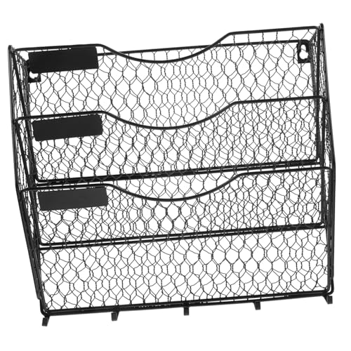 Veemoon Wandhängender Metall organizer mit Wandmontierter Hängekorb für Büro und Zuhause Platzsparender Zeitschriften Aktenhalter Vielseitiger Wandkorb zur Aufbewahrung von Dokumenten und Veemoon Wandhängender Metall organizer mit Wandmontierter Hängekorb für Büro und Zuhause Platzsparender Zeitschriften Aktenhalter Vielseitiger Wandkorb zur Aufbewahrung von Dokumenten und von Veemoon