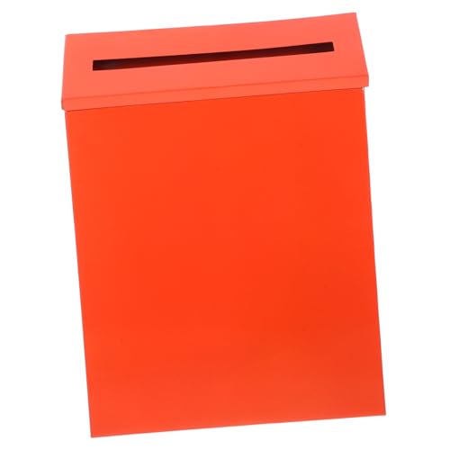Veemoon Wandmontierter Briefkasten Vintage Briefkasten Aus Eisen Für Büro Und Zuhause Retro Vorschlagskasten Großer Fassungsvermögen Dekorativer Briefkasten Aus Eisen Für Moderne von Veemoon