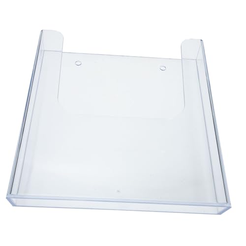 Veemoon Wandmontierter Mail Organizer aus Klarem Acryl Stabiler Wandhalter für Dokumentenablage Prospekthalter und Briefablage zur Platzsparenden Büroorganisation Veemoon Wandmontierter Mail Organizer aus Klarem Acryl Stabiler Wandhalter für Dokumentenablage Prospekthalter und Briefablage zur Platzsparenden Büroorganisation von Veemoon