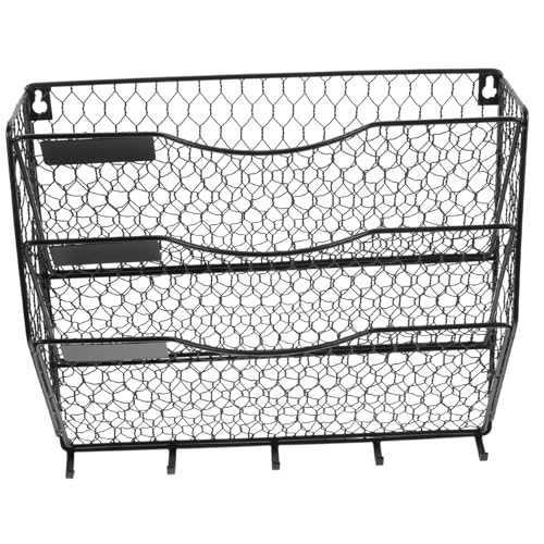 Veemoon Wandmontierter Metallzeitschriftenhalter Hängender Korb für Dokumente und Magazine Platzsparende Wandablage Moderner Organizer für Büro und Zuhause Vielseitig Einsetzbar Veemoon Wandmontierter Metallzeitschriftenhalter Hängender Korb für Dokumente und Magazine Platzsparende Wandablage Moderner Organizer für Büro und Zuhause Vielseitig Einsetzbar von Veemoon
