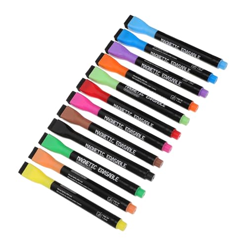 Veemoon Whiteboard Marker Magnetisch Abwischbare Feine Spitze Bunte Wasserbasierte Stifte für Glatte Oberflächen Leicht Langlebig für Schule Büro und Kreative Malerei Veemoon Whiteboard Marker Magnetisch Abwischbare Feine Spitze Bunte Wasserbasierte Stifte für Glatte Oberflächen Leicht Langlebig für Schule Büro und Kreative Malerei von Veemoon