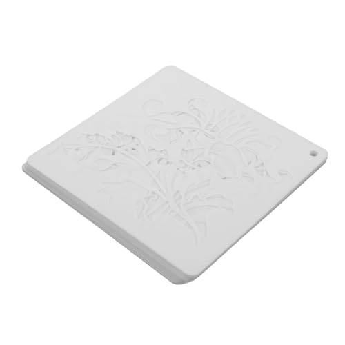Veemoon Wiederverwendbare Schablonen für Wanddekoration Blumen Pflanzen Vögel Bienen DIY Malvorlagen für Holz Kartengestaltung Journal Heimdekoration von Veemoon