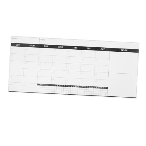 Veemoon Wisch bare Tafel Trockenlöschtafel für die Wand Planertafel Whiteboard trocken abwischbar Trockenlöschtafel Radiergummi-Tafel für die Wand beschichtetes Papier Schwarz Veemoon Wisch bare Tafel Trockenlöschtafel für die Wand Planertafel Whiteboard trocken abwischbar Trockenlöschtafel Radiergummi-Tafel für die Wand beschichtetes Papier Schwarz von Veemoon