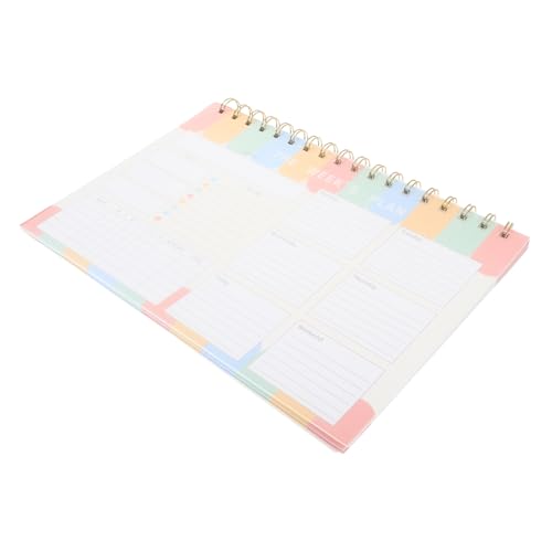 Veemoon Wochenplaner Notizblock Spiralbindung To Do Listen Memo Pad Abreißbar Leicht Tragbar Büro Und Zuhause Kalender Organizer Veemoon Wochenplaner Notizblock Spiralbindung To Do Listen Memo Pad Abreißbar Leicht Tragbar Büro Und Zuhause Kalender Organizer von Veemoon