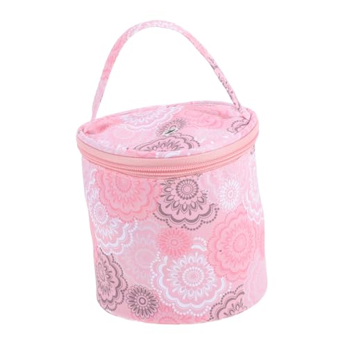 Veemoon Yarn Storage Bag mit Traggriff Robuste Aufbewahrung für Strickwerkzeuge für Zuhause Reisen und Outdoor Aktivitäten im Stilvollen Design von Veemoon