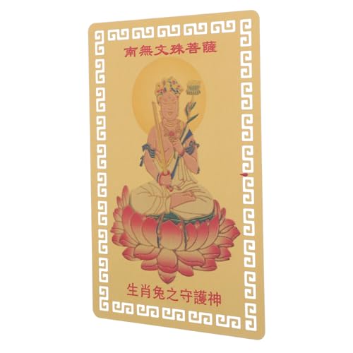 Veemoon Zodiac-Karten-dekor Aus Legierung Frühlingsfest-Dekoration Mit Chakren Langlebiges Und Elegantes Zodiak-Accessoire Für Wohnräume Glücksornament Für Jahr des Hasen Veemoon Zodiac-Karten-dekor Aus Legierung Frühlingsfest-Dekoration Mit Chakren Langlebiges Und Elegantes Zodiak-Accessoire Für Wohnräume Glücksornament Für Jahr des Hasen von Veemoon
