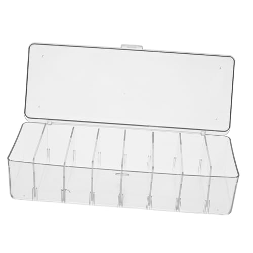 Veemoon transparente Aufbewahrungsbox Karten-Organizer-Etui Karteikarteninhaber Spielkarten-Organizer Karteikarten-Organizer Kunststoffbehälter mit Trennwänden das Haustier Veemoon transparente Aufbewahrungsbox Karten-Organizer-Etui Karteikarteninhaber Spielkarten-Organizer Karteikarten-Organizer Kunststoffbehälter mit Trennwänden das Haustier von Veemoon