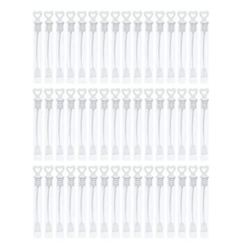 Veesper 48pcs Hochzeit Blase Zauberstab Mini Herzform Seifenflaschen Röhren Kinder Party Dekoration Supplies Veesper 48pcs Hochzeit Blase Zauberstab Mini Herzform Seifenflaschen Röhren Kinder Party Dekoration Supplies von Veesper