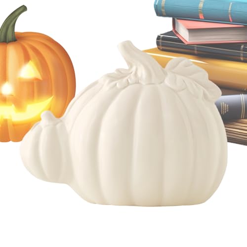 Veeteah Kunstkürbis | Keramik Kürbis Halloween Herbst Deko - Kleine Figuren Deko Für Innen Außen Wohnzimmer Bücherregal Schlafzimmer Farmhausstil Veeteah Kunstkürbis | Keramik Kürbis Halloween Herbst Deko - Kleine Figuren Deko Für Innen Außen Wohnzimmer Bücherregal Schlafzimmer Farmhausstil von Veeteah