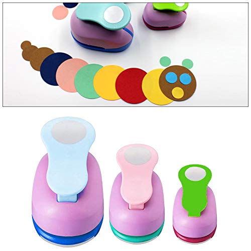 Stanzer Rund 3 Stück Kreis Stanzer Motivstanzer Rund Papierstanzer Rund Motivlocher Stanzer Set Ausstanzer Motiv-Locher für Scrapbooking, Basteln, Fotos, Grußkarten, Geschenkanhänger Stanzer Rund 3 Stück Kreis Stanzer Motivstanzer Rund Papierstanzer Rund Motivlocher Stanzer Set Ausstanzer Motiv-Locher für Scrapbooking, Basteln, Fotos, Grußkarten, Geschenkanhänger von Vegena
