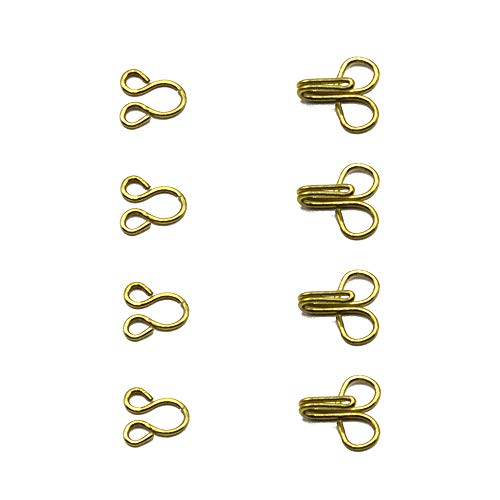 Vehi Mercatus 4X Messing Haken und Ösen von Vehi Mercatus