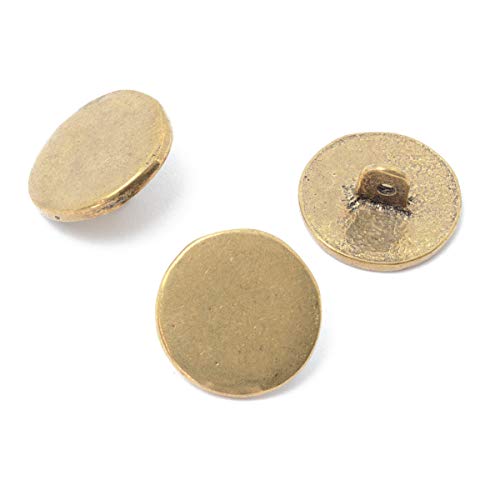 Vehi Mercatus 5er Set Mittelalter Knöpfe aus Messing Gold blank Vehi Mercatus 5er Set Mittelalter Knöpfe aus Messing Gold blank von Vehi Mercatus