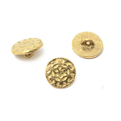 Vehi Mercatus 5er Set Mittelalter Knöpfe aus Messing Gold Vehi Mercatus 5er Set Mittelalter Knöpfe aus Messing Gold von Vehi Mercatus