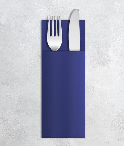 VelaHub Airlaid 50 Besteckservietten, Hochwertige, Einwegserviette, 32X40 cm, Blau VelaHub Airlaid 50 Besteckservietten, Hochwertige, Einwegserviette, 32X40 cm, Blau von VelaHub
